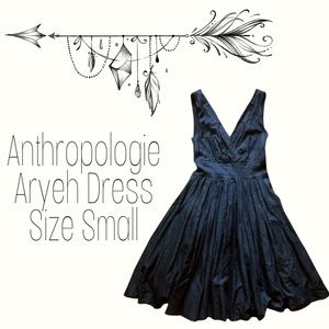 Anthropologie Aryeh Black Cocktail Dress Small